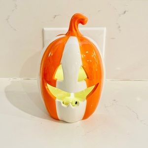 Tea light pumpkin